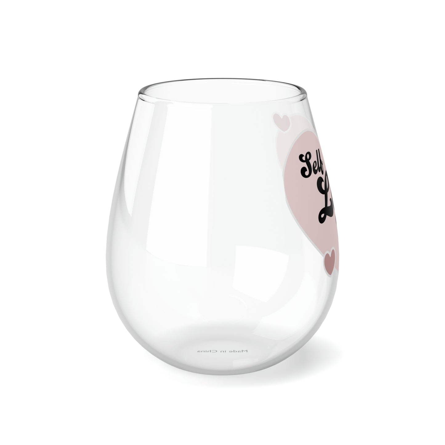 Self Love Club…Stemless Wine Glass, 11.75oz