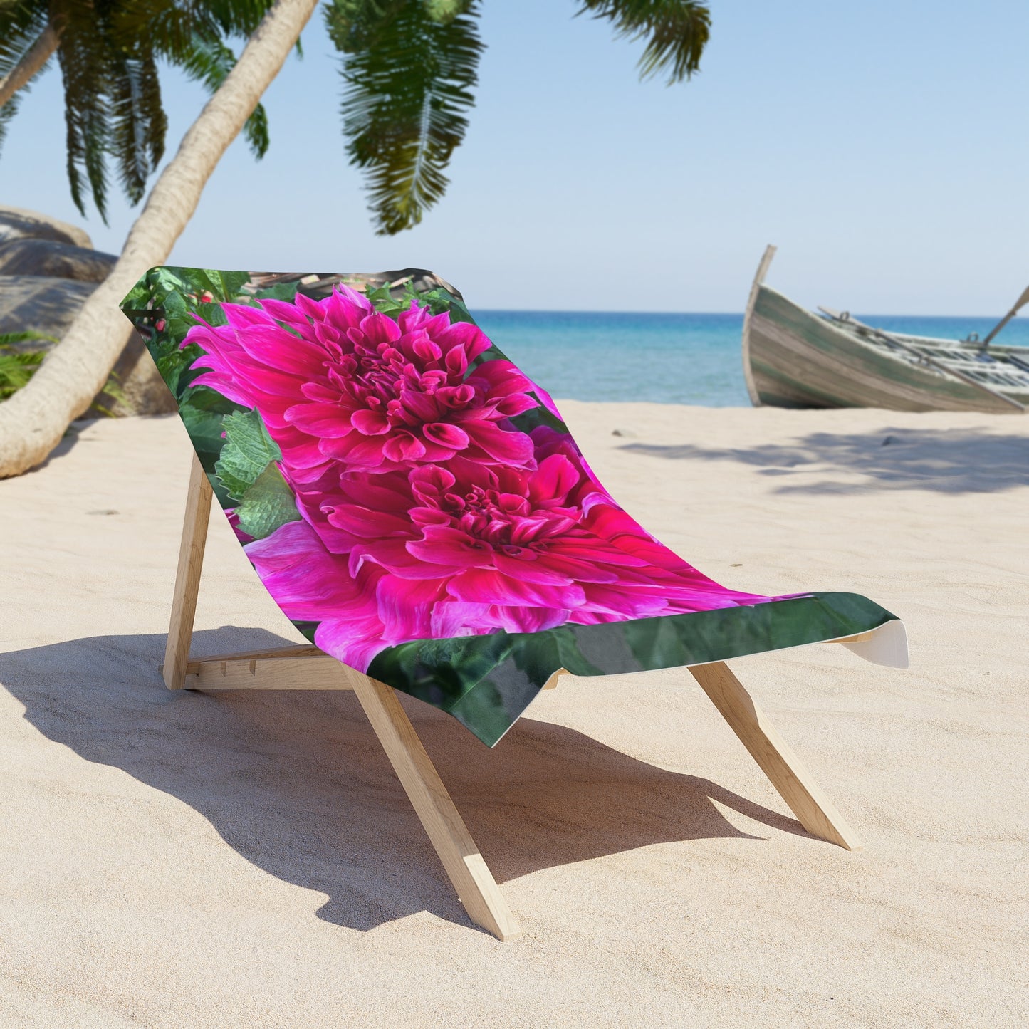 Dahlia Beach Towel