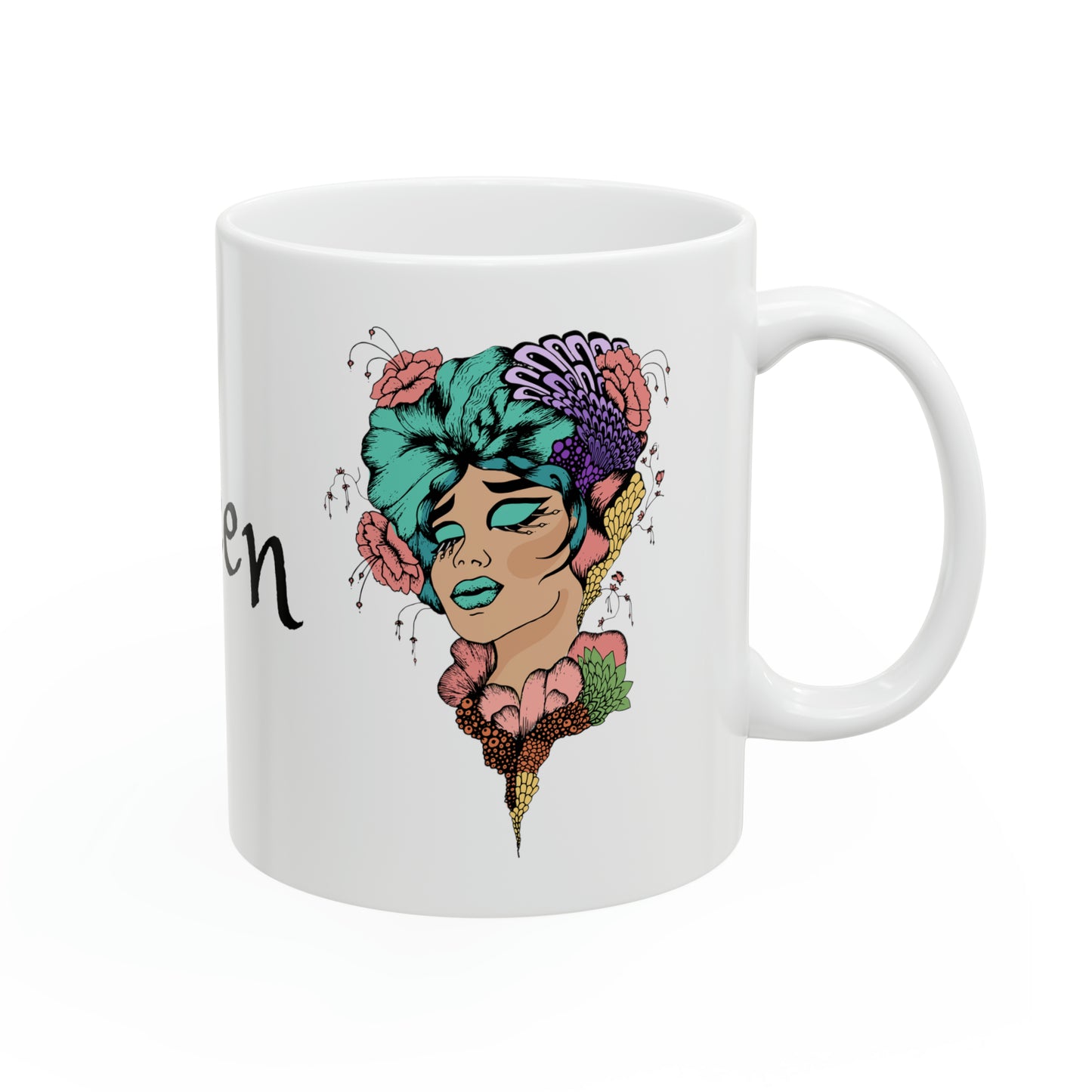 Queen Ceramic Mug 11oz