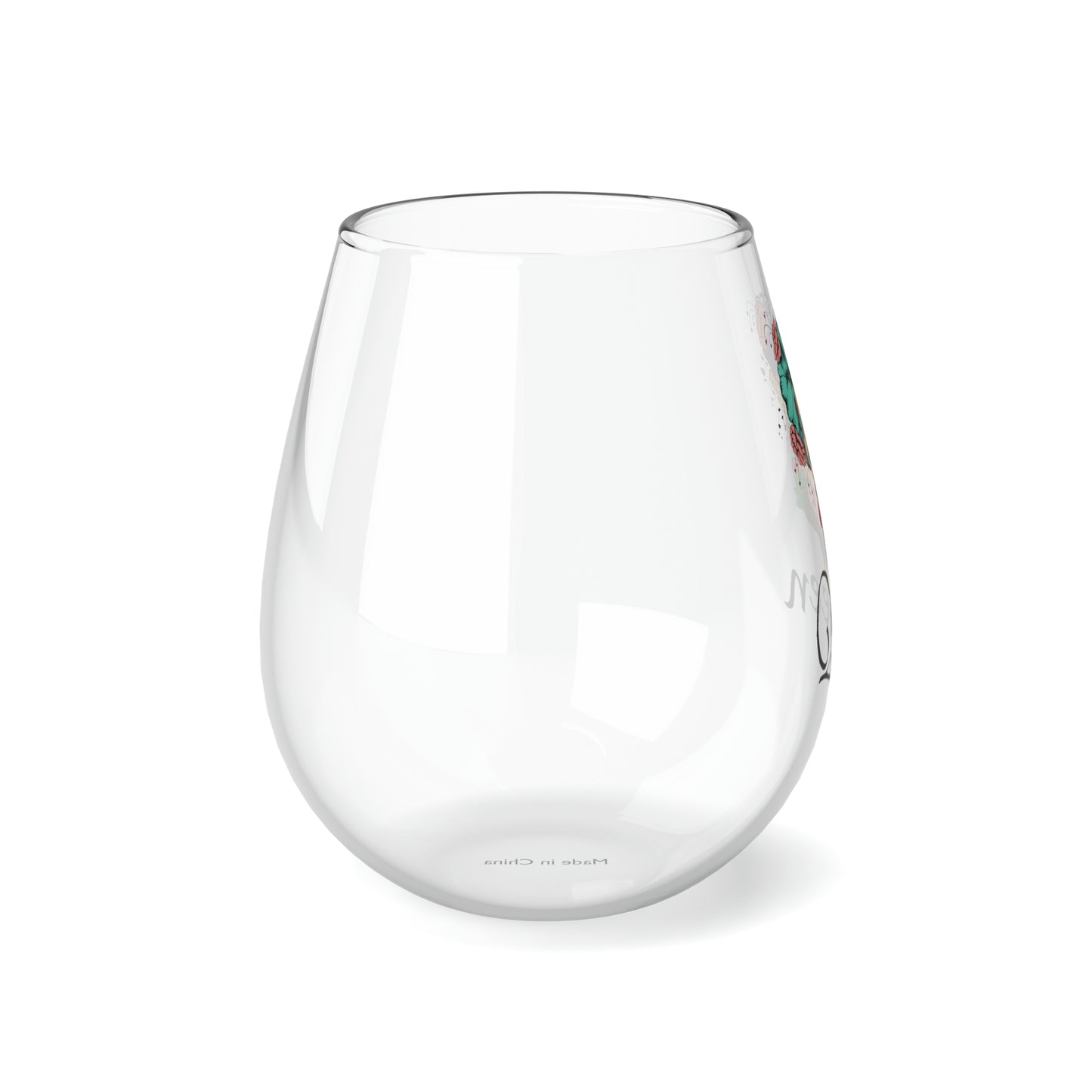 Queen…Stemless Wine Glass, 11.75oz