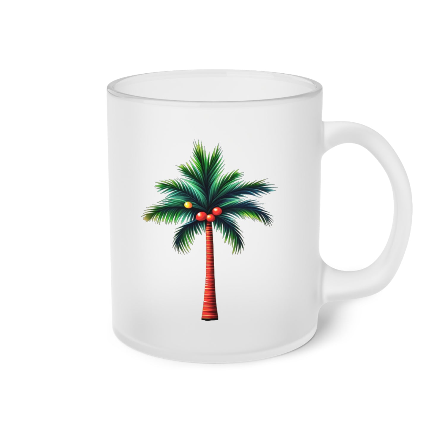 Let It Snow… Frosted Glass Mug