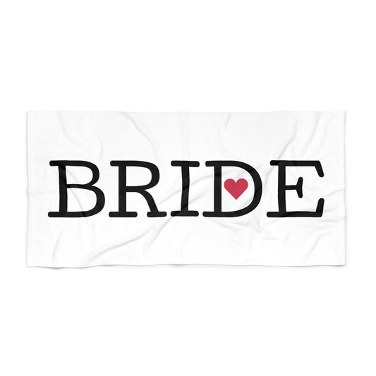 Bride Beach Towel