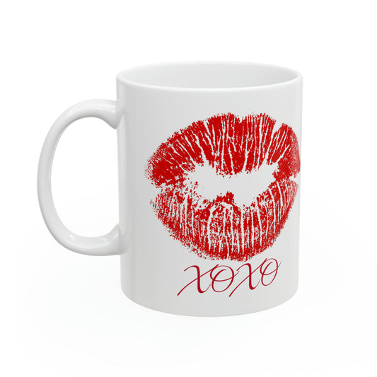 XOXO Ceramic Mug 11oz