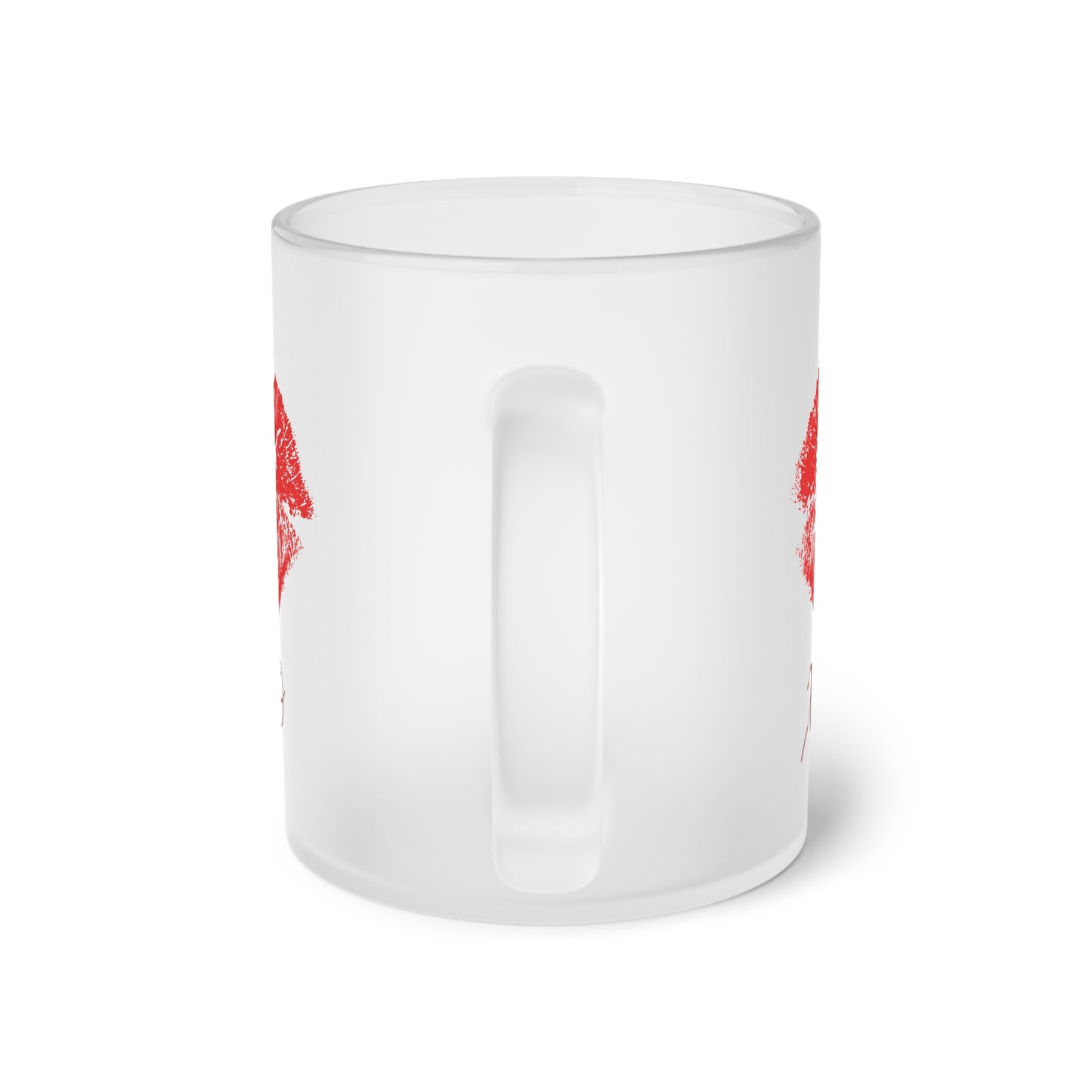 XOXO Frosted Glass Mug