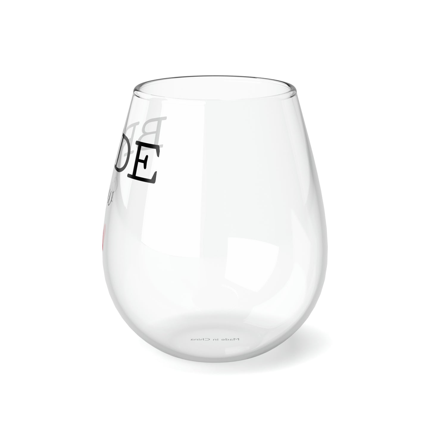 Bride Crew…Stemless Wine Glass, 11.75oz