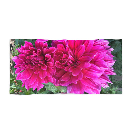 Dahlia Beach Towel